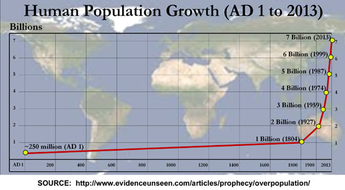 human population growth